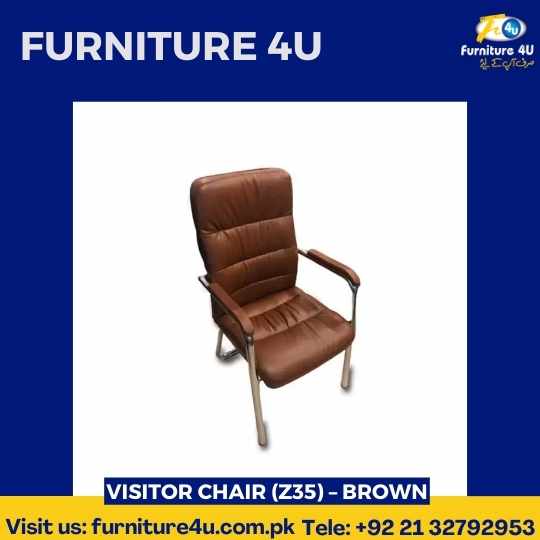 Visitor-Chair-(Z35)-Brown