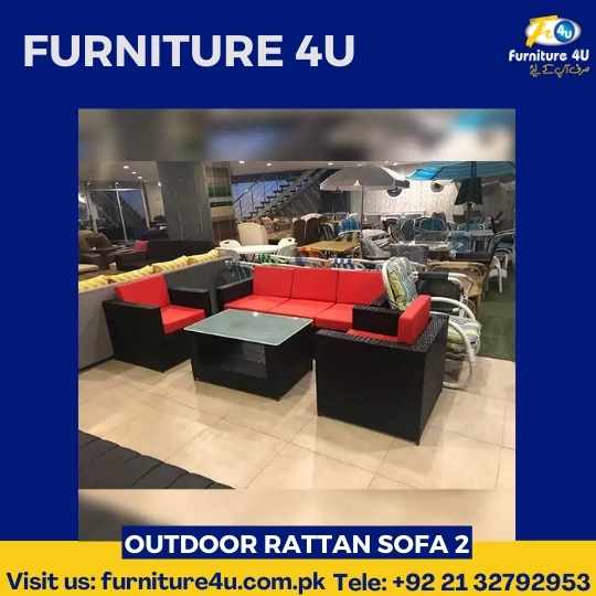 Outdoor Rattan Sofa 2