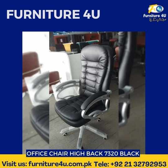 Office Chair High Back 7320 Black