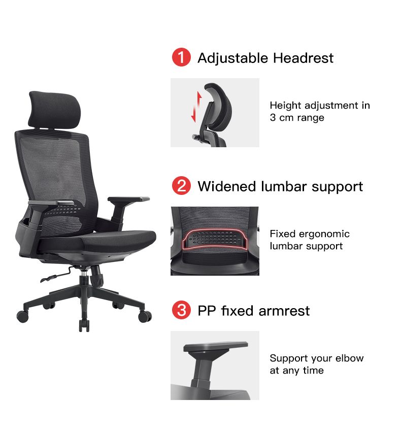 Office Chair High Back A32