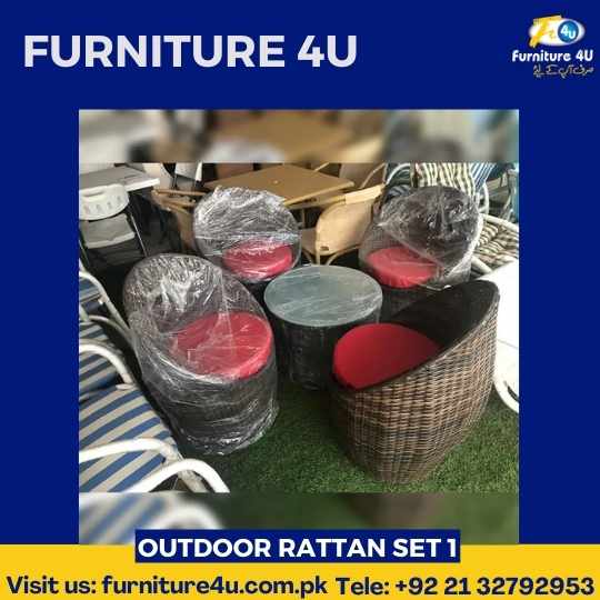 Outdoor Rattan Set 1