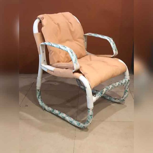 Dolphin Chair Plain Beige