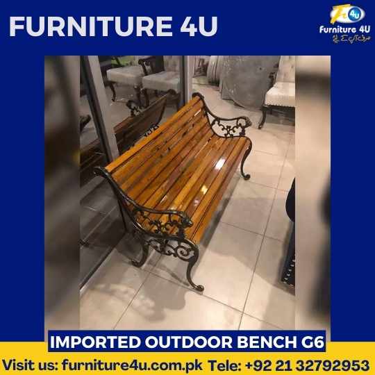 Imported Outdoor Bench G6