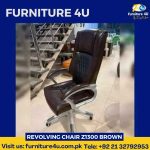 Revolving-Chair-Z1300-Brown-3