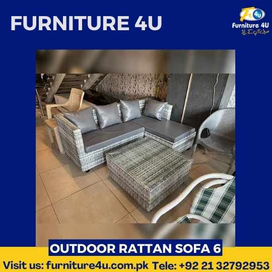 Outdoor Rattan Sofa 6