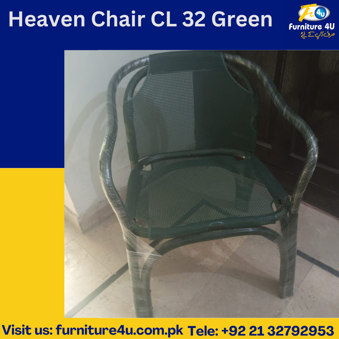 Heaven-Chair-CL-22-Green-Net-Green-Pipe