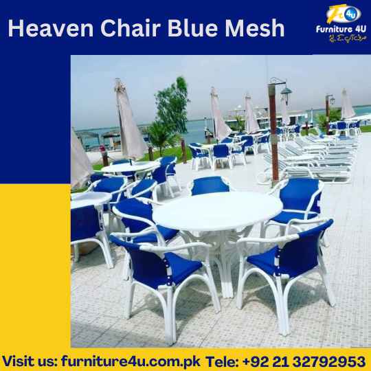 Heaven Chair Blue Mesh