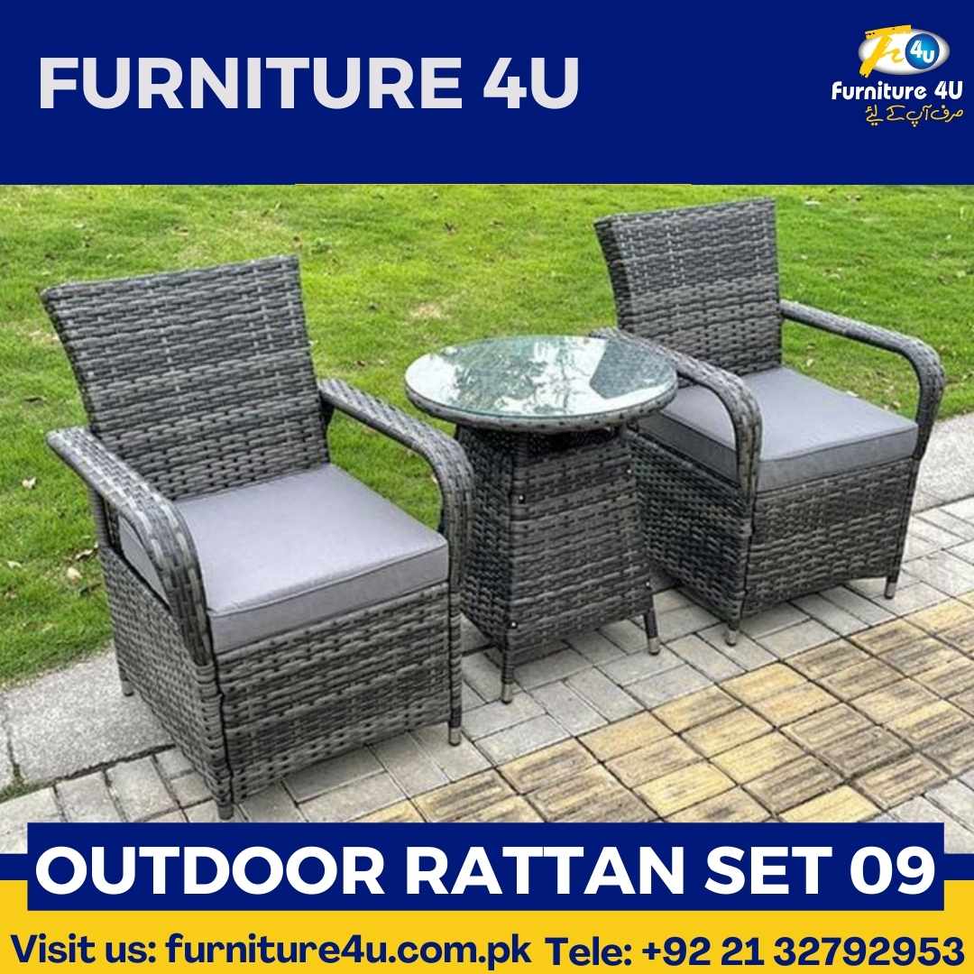Outdoor Rattan Set 09