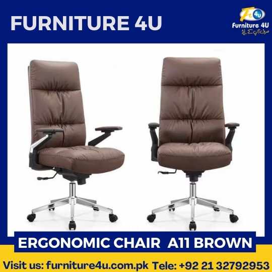 Ergonomic Chair A11 Brown