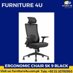 Ergonomic Chair SK 9 Black
