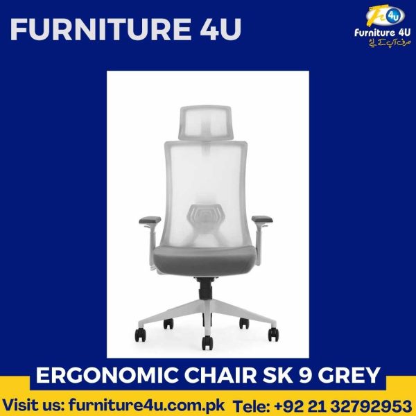 Ergonomic Chair SK 9 Grey