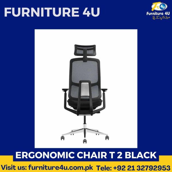 Ergonomic Chair T 2 Black