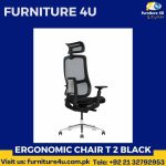 Ergonomic Chair T 2 Black